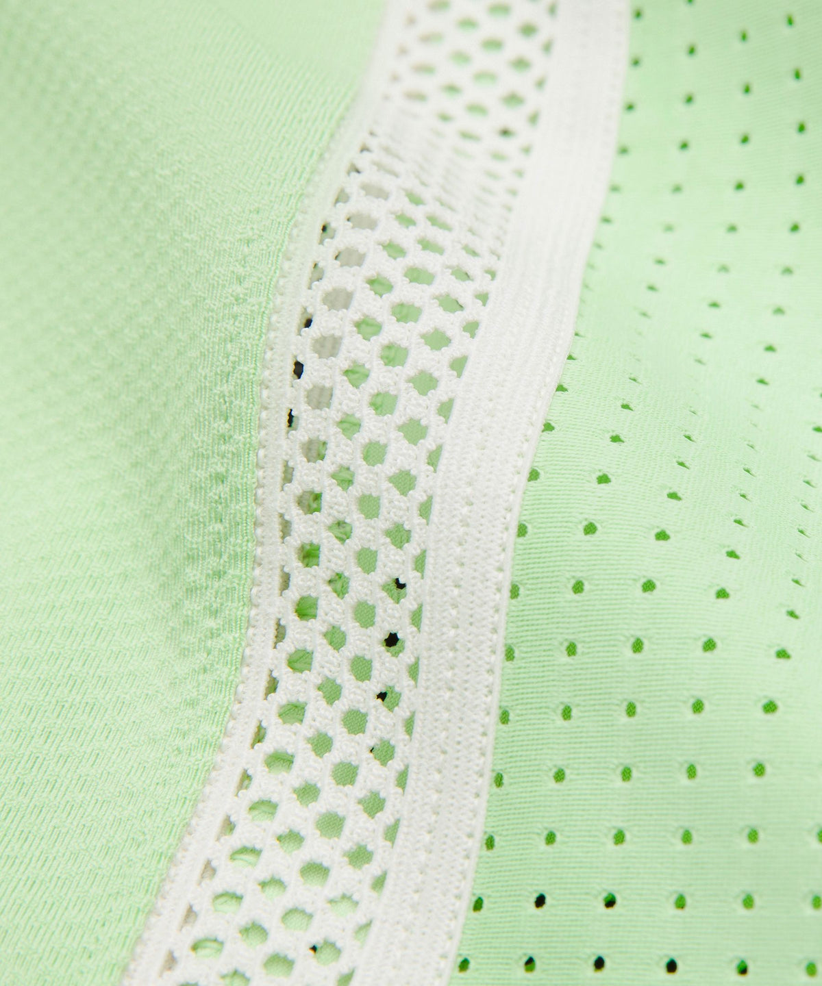 Mesh-Panelled Tennis Sleeveless Shirt