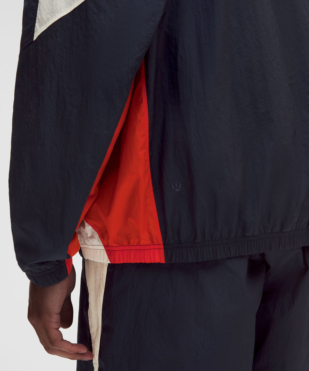 Nylon Oversized Track Jacket