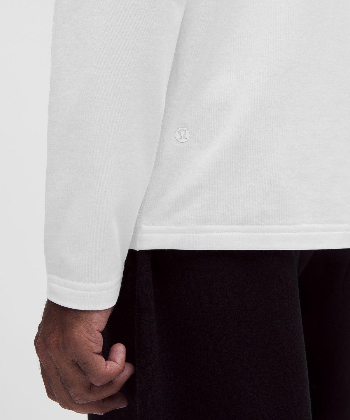 Everyday Cotton-Blend Classic Long-Sleeve T-Shirt