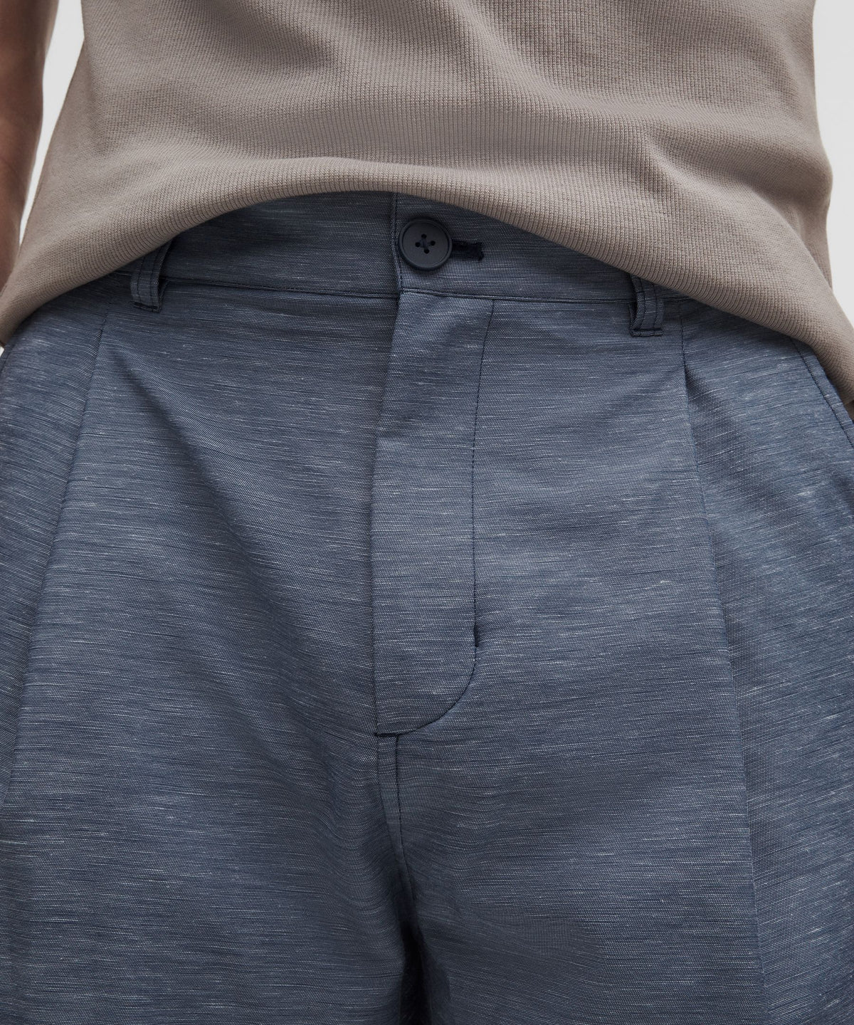 LuluLinen Pleated TrouserRegular