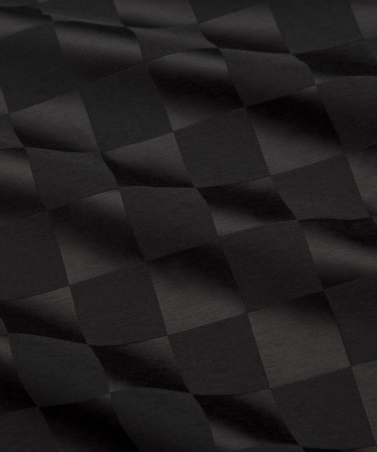 Checkerboard Satin Linerless Gym Short 7"