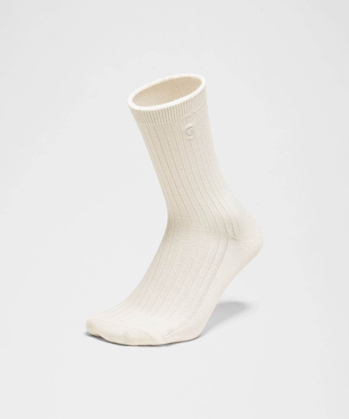 Unisex Ribbed Cotton-Blend Crew Socks