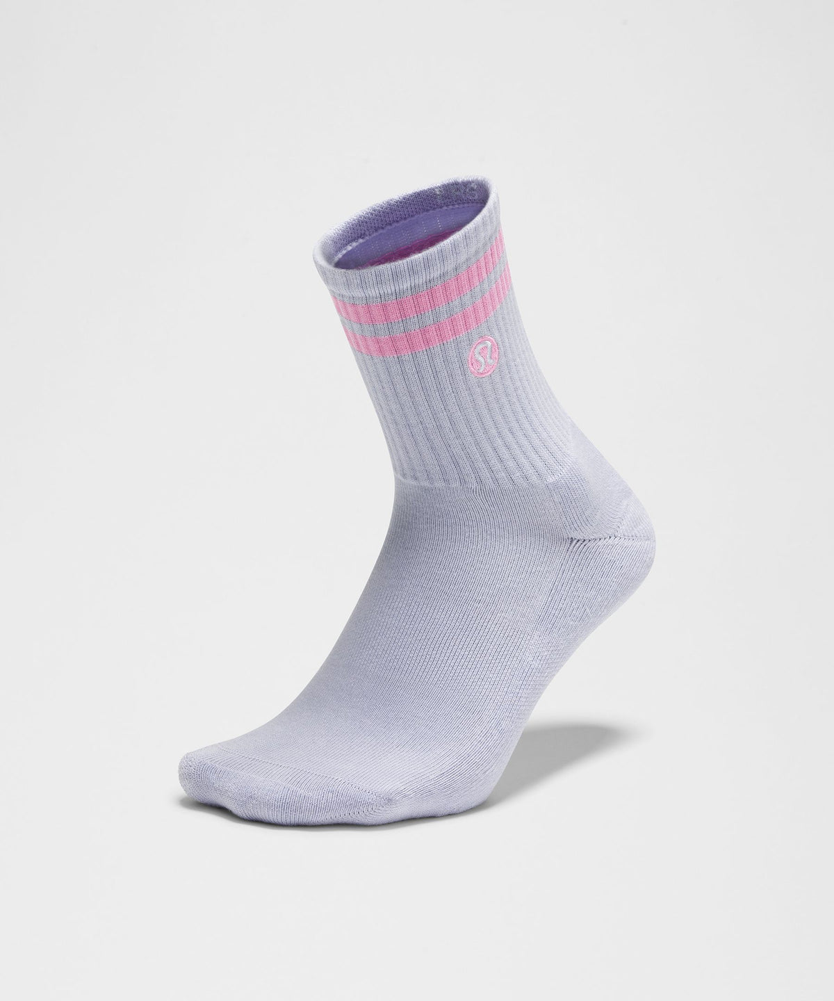 Unisex Daily Essential Quarter SocksStripe
