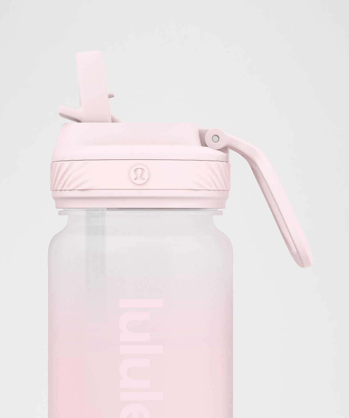 Back to Life Clear Bottle 18oz Straw LidFrosted