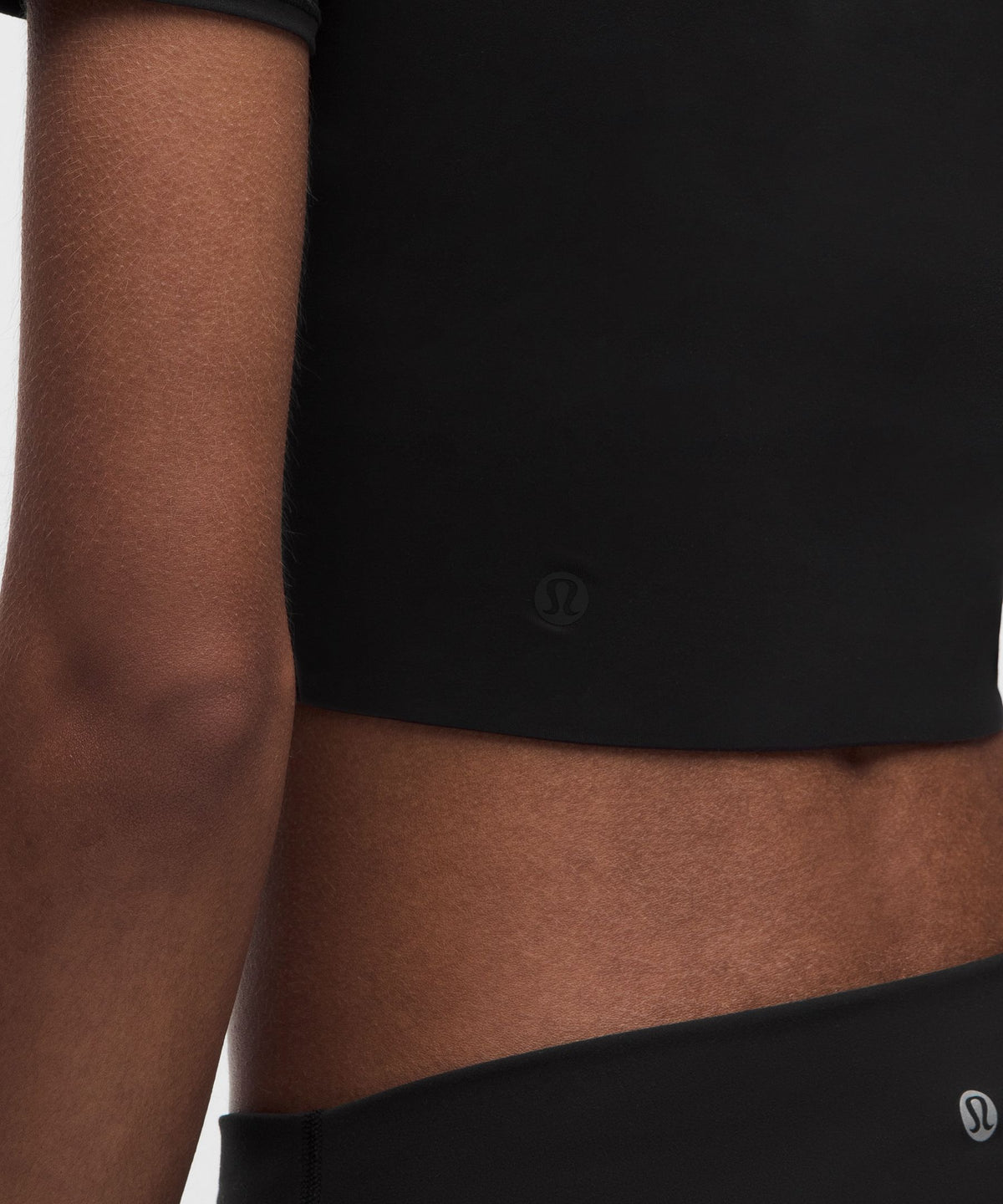 Wundermost Ultra-Soft Nulu Crewneck Cropped T-Shirt