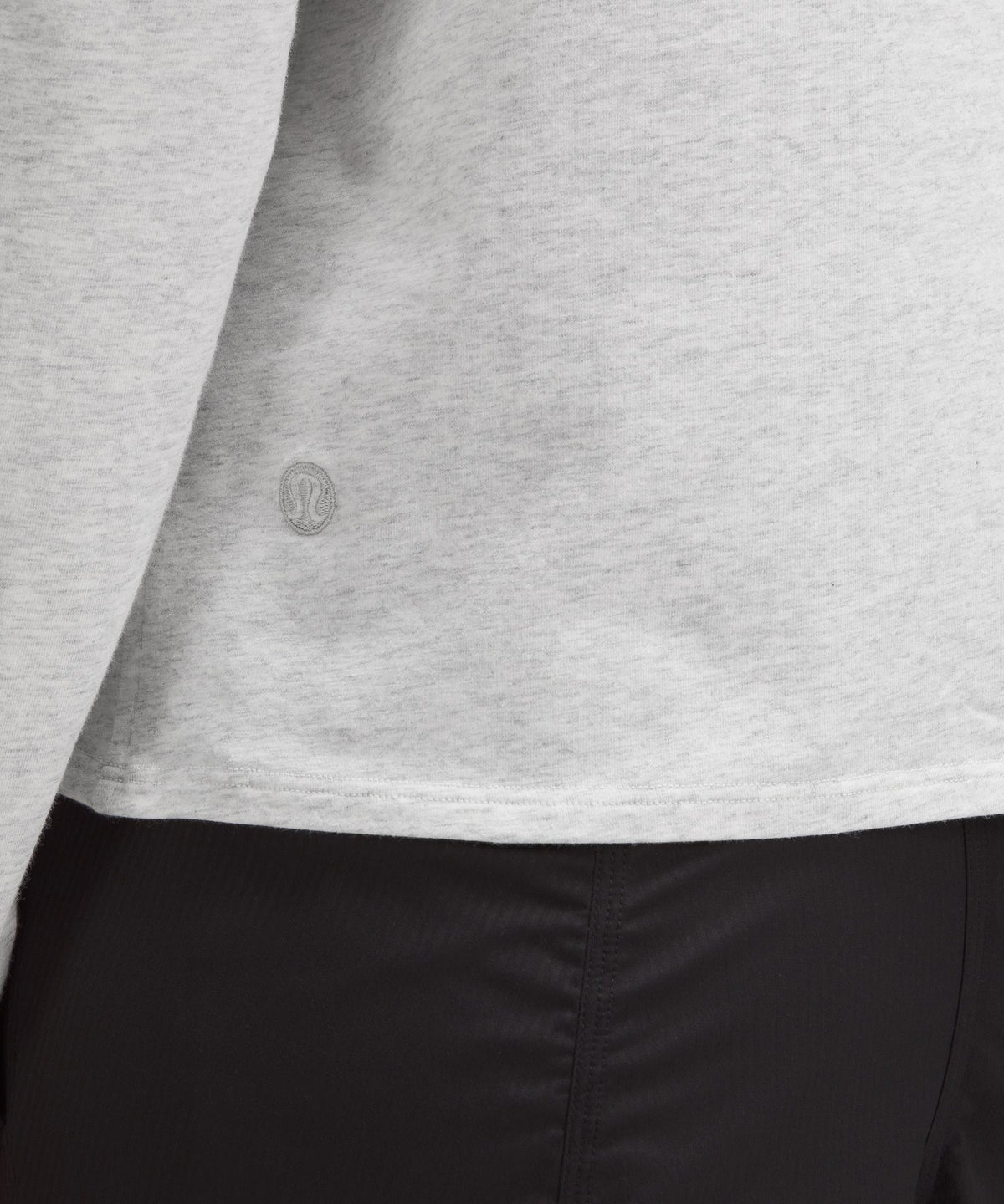 Organic Cotton Crewneck Long-Sleeve Shirt