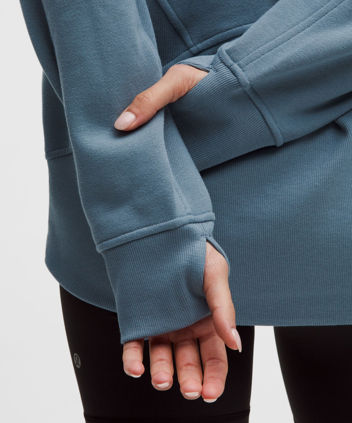 Scuba Oversized Half-Zip HoodieLong