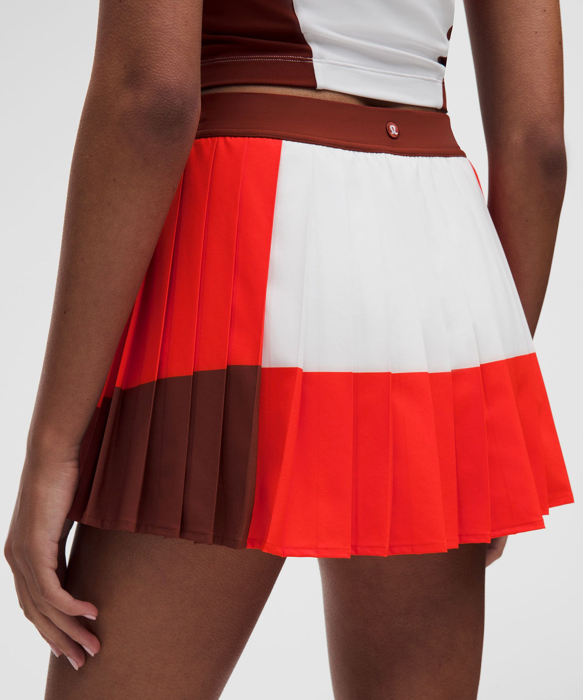 Court Champ Pleated High-Rise Tennis Skirt