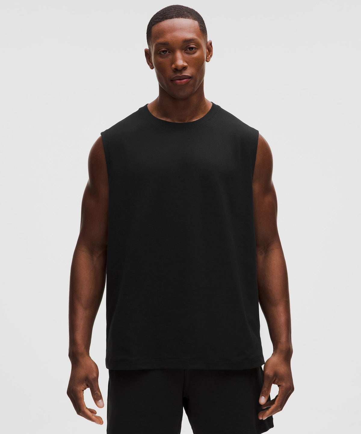 Mesh Soft Jersey Sleeveless Tank Top
