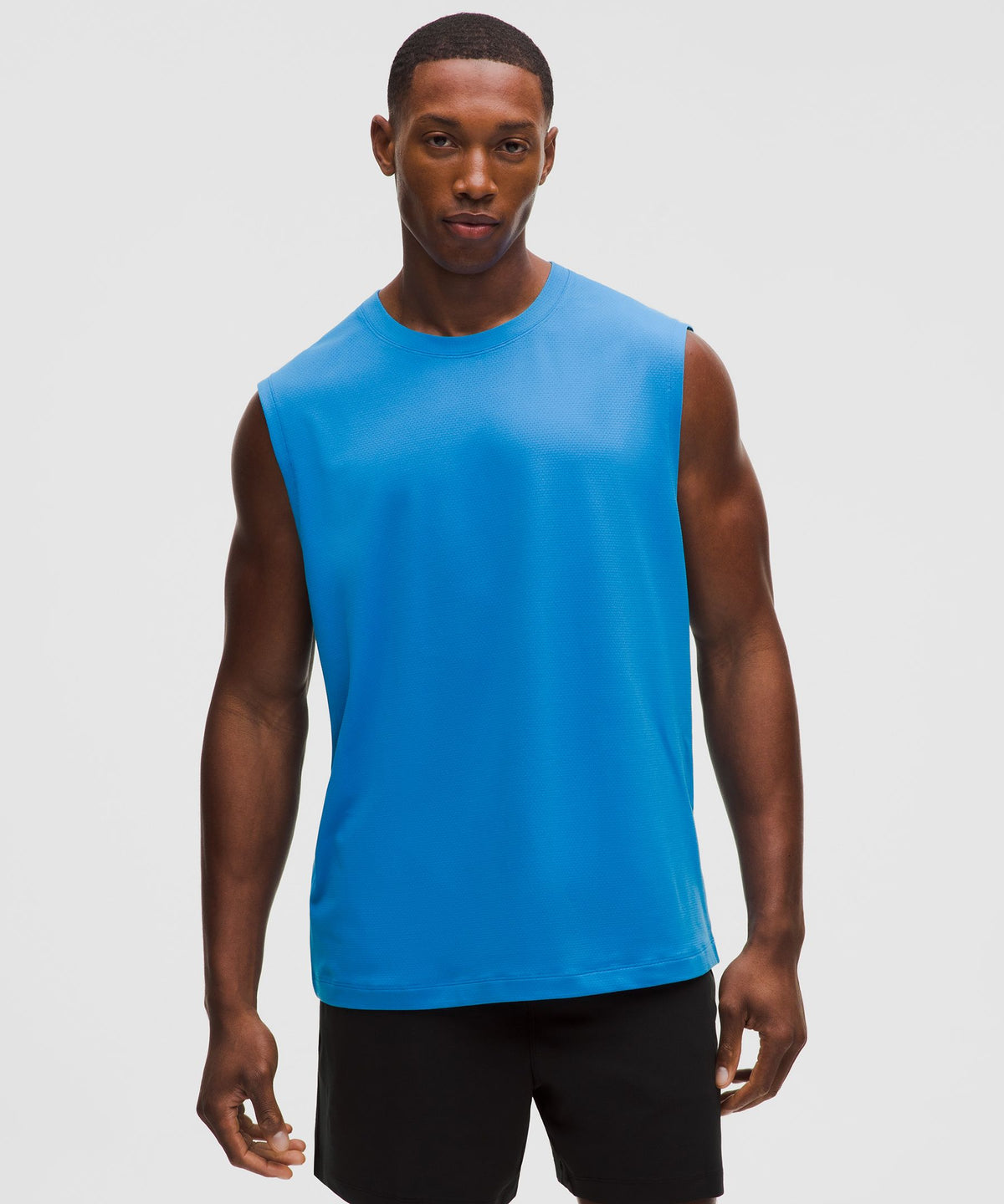 Mesh Soft Jersey Sleeveless Tank Top