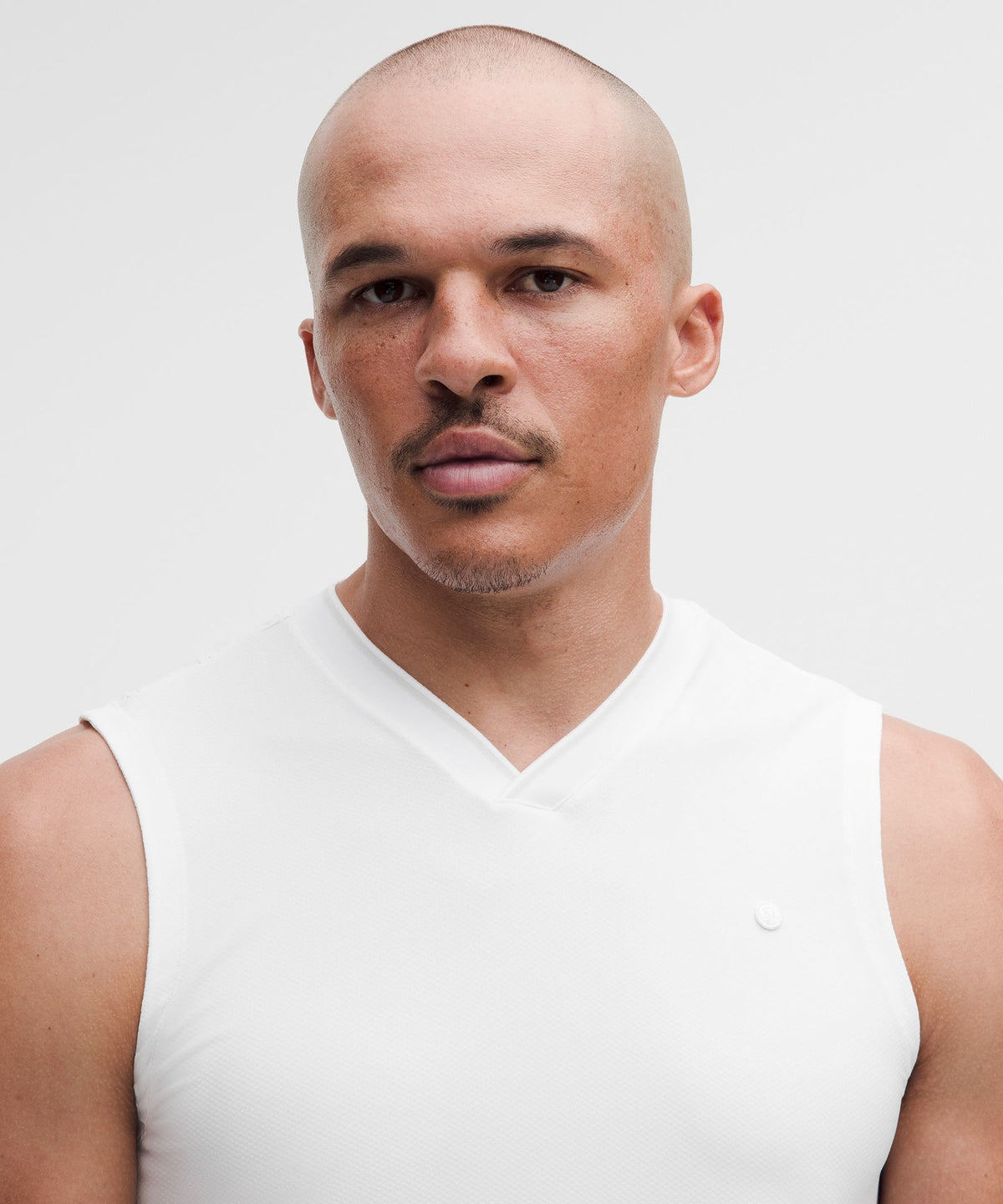 Mesh-Panelled Tennis Sleeveless Shirt