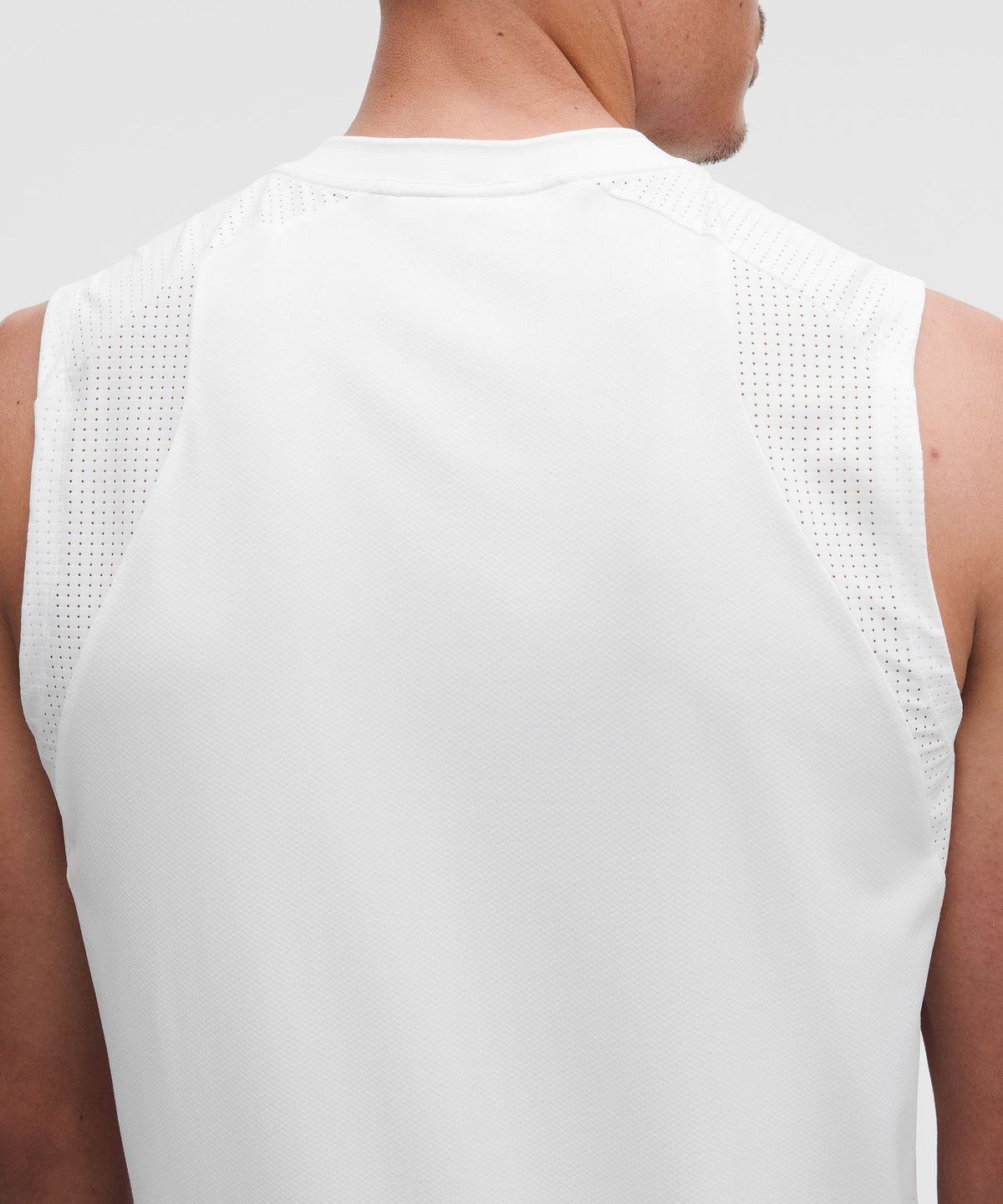 Mesh-Panelled Tennis Sleeveless Shirt