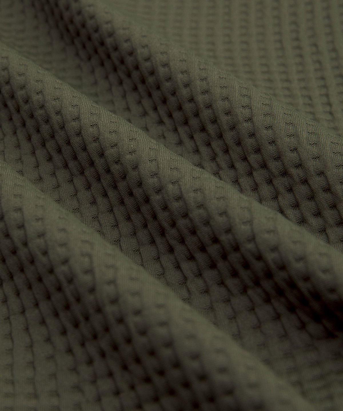 Waffle-Knit Half Zip