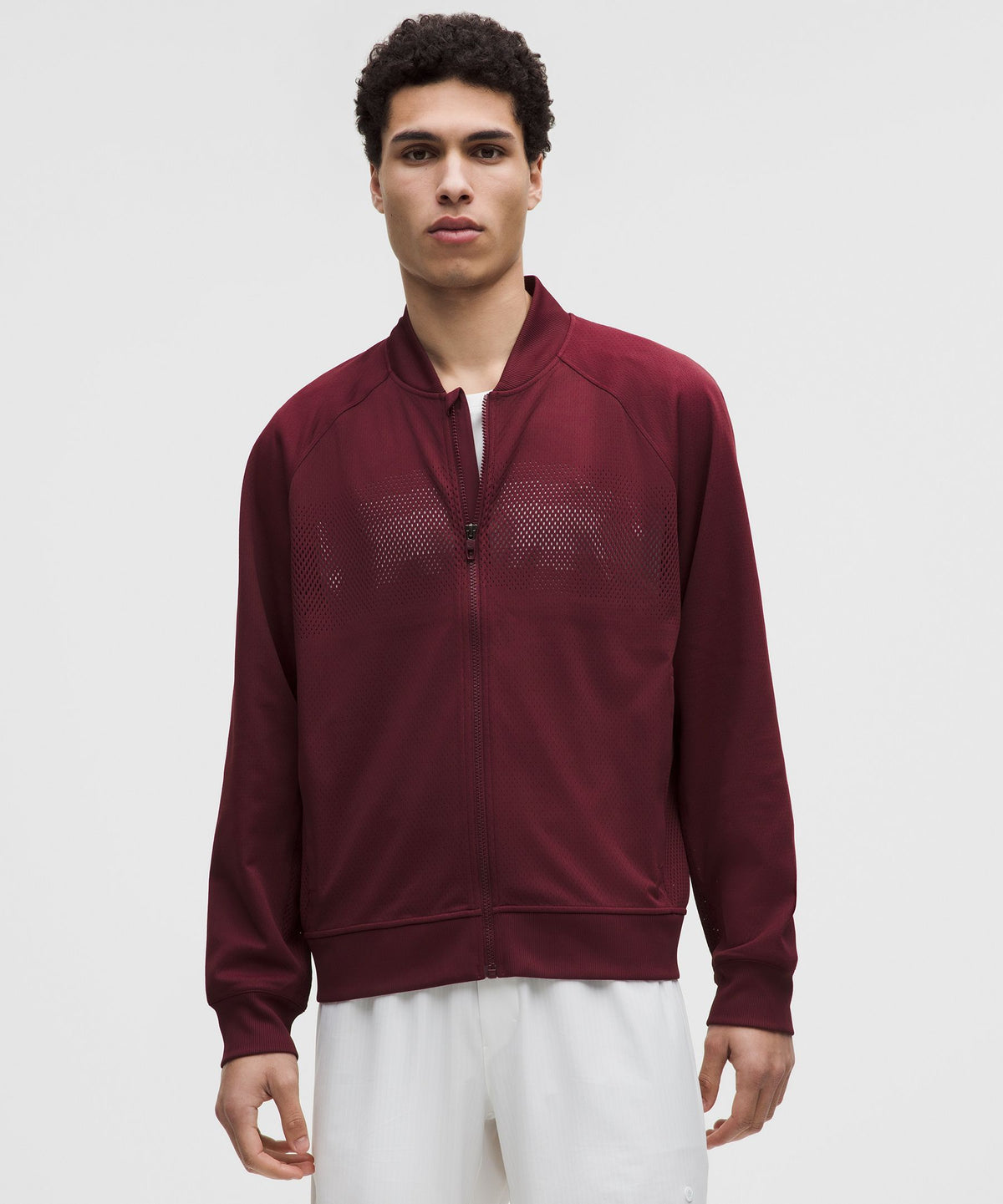 Men's Engineered Knit Mesh Tennis Jacket
