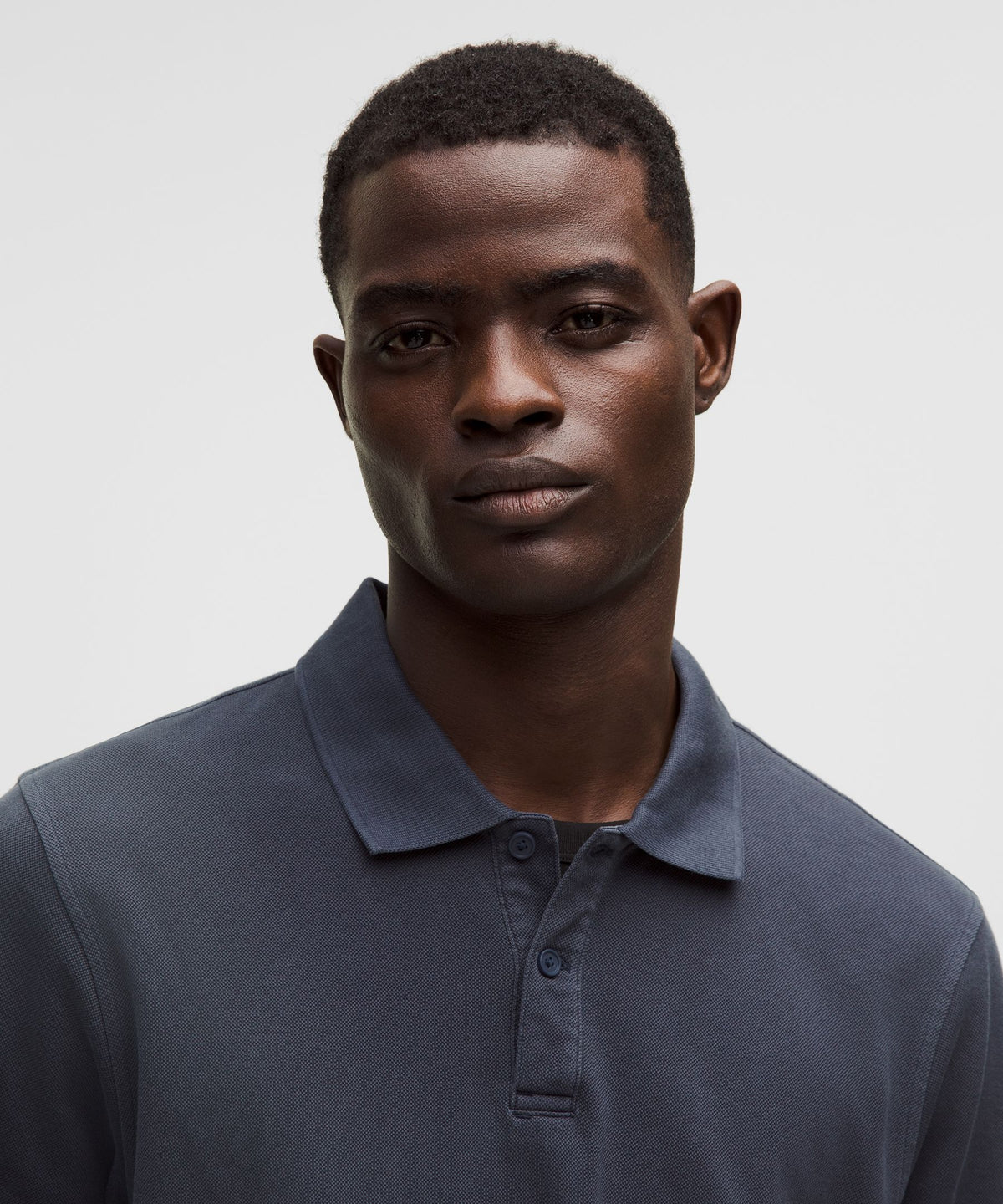 Cotton-Blend Pique Short-Sleeve Polo Shirt