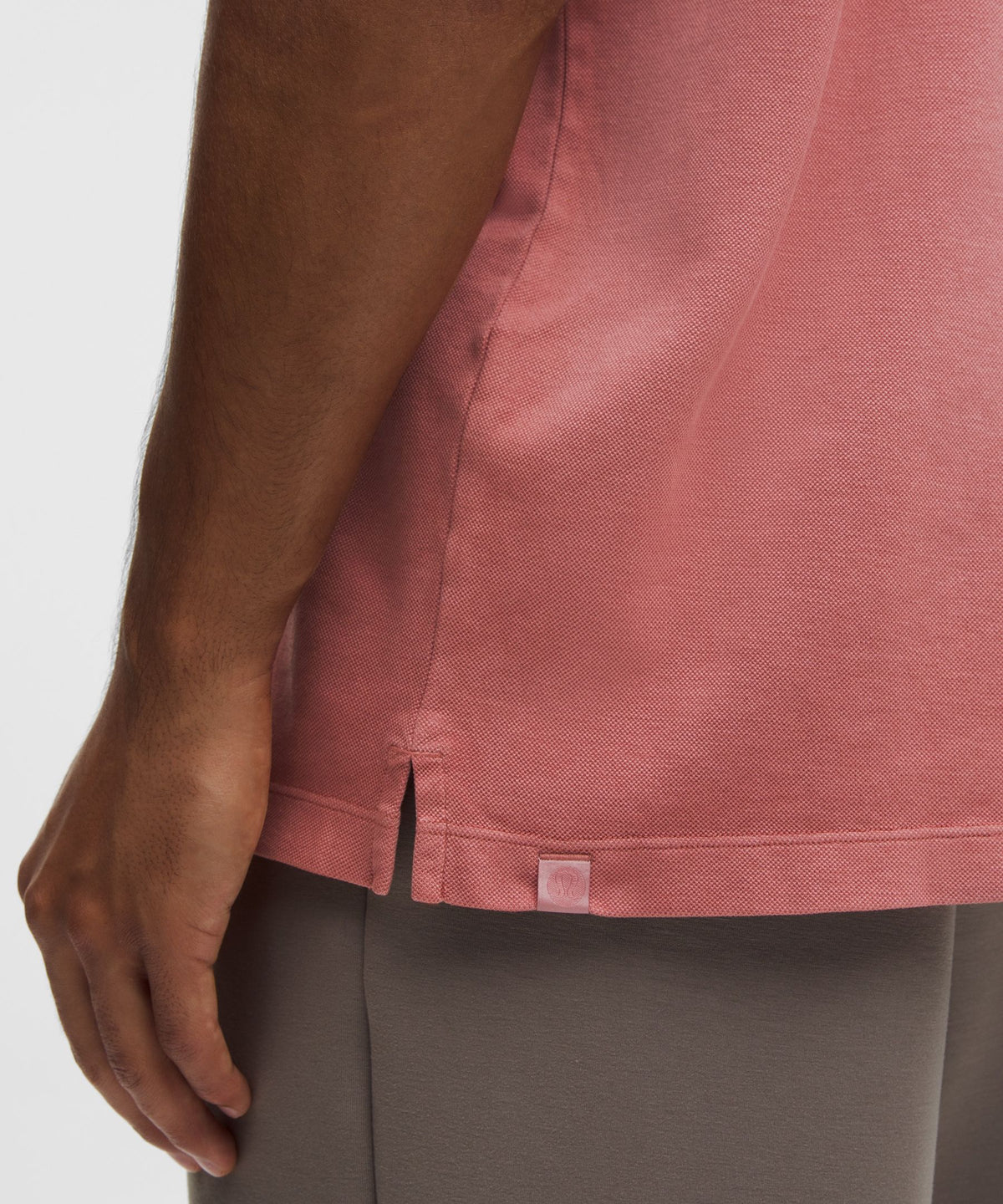 Cotton-Blend Pique Short-Sleeve Polo Shirt