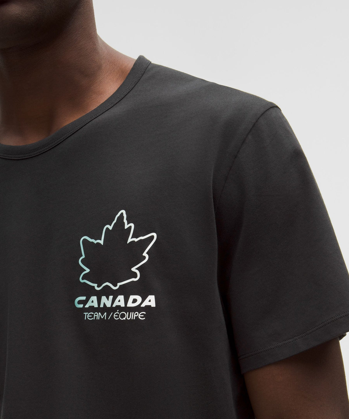 Team Canada Men's Cotton Jersey Graphic T-ShirtCOC Logo