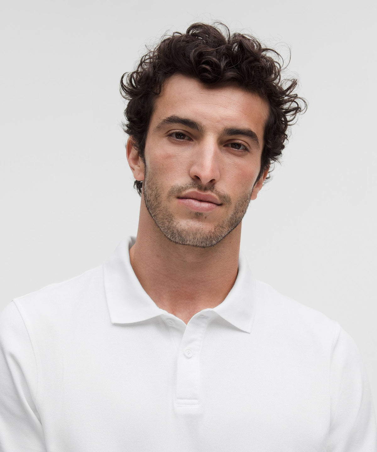 Cotton-Blend Pique Short-Sleeve Polo Shirt