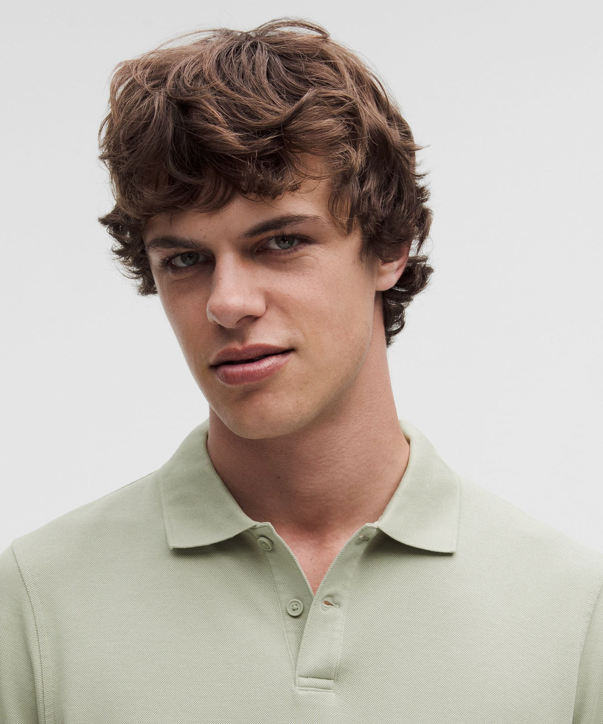 Cotton-Blend Pique Short-Sleeve Polo Shirt