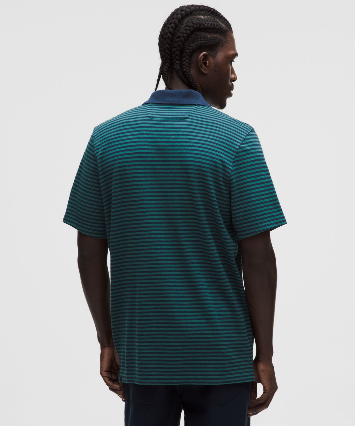 Cotton-Blend Pique Short-Sleeve Polo Shirt