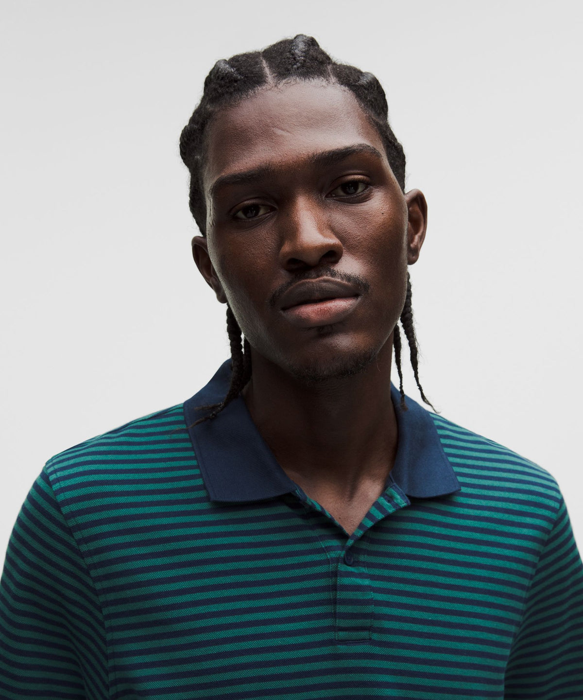 Cotton-Blend Pique Short-Sleeve Polo Shirt