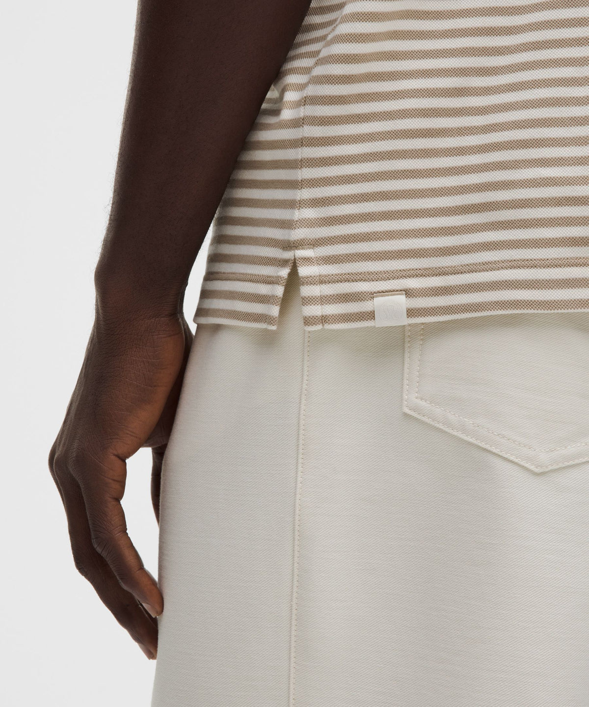 Cotton-Blend Pique Short-Sleeve Polo Shirt