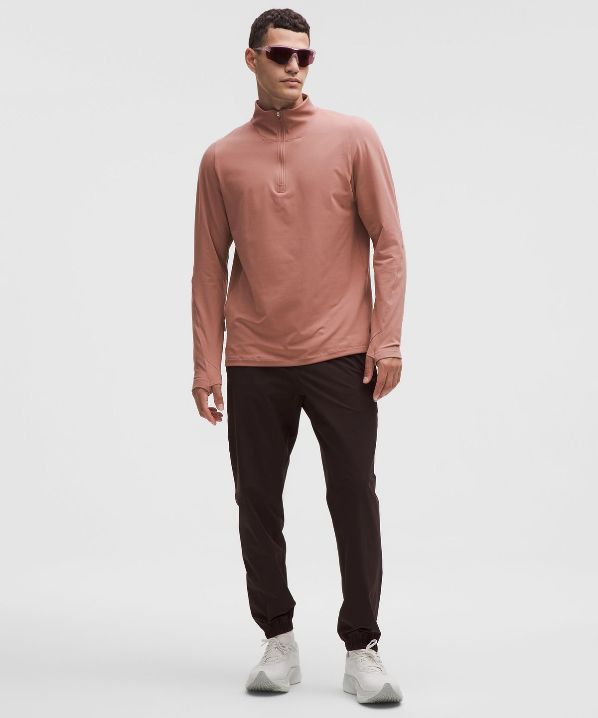 Rulu Fleece Half-Zip Long-Sleeve Shirt
