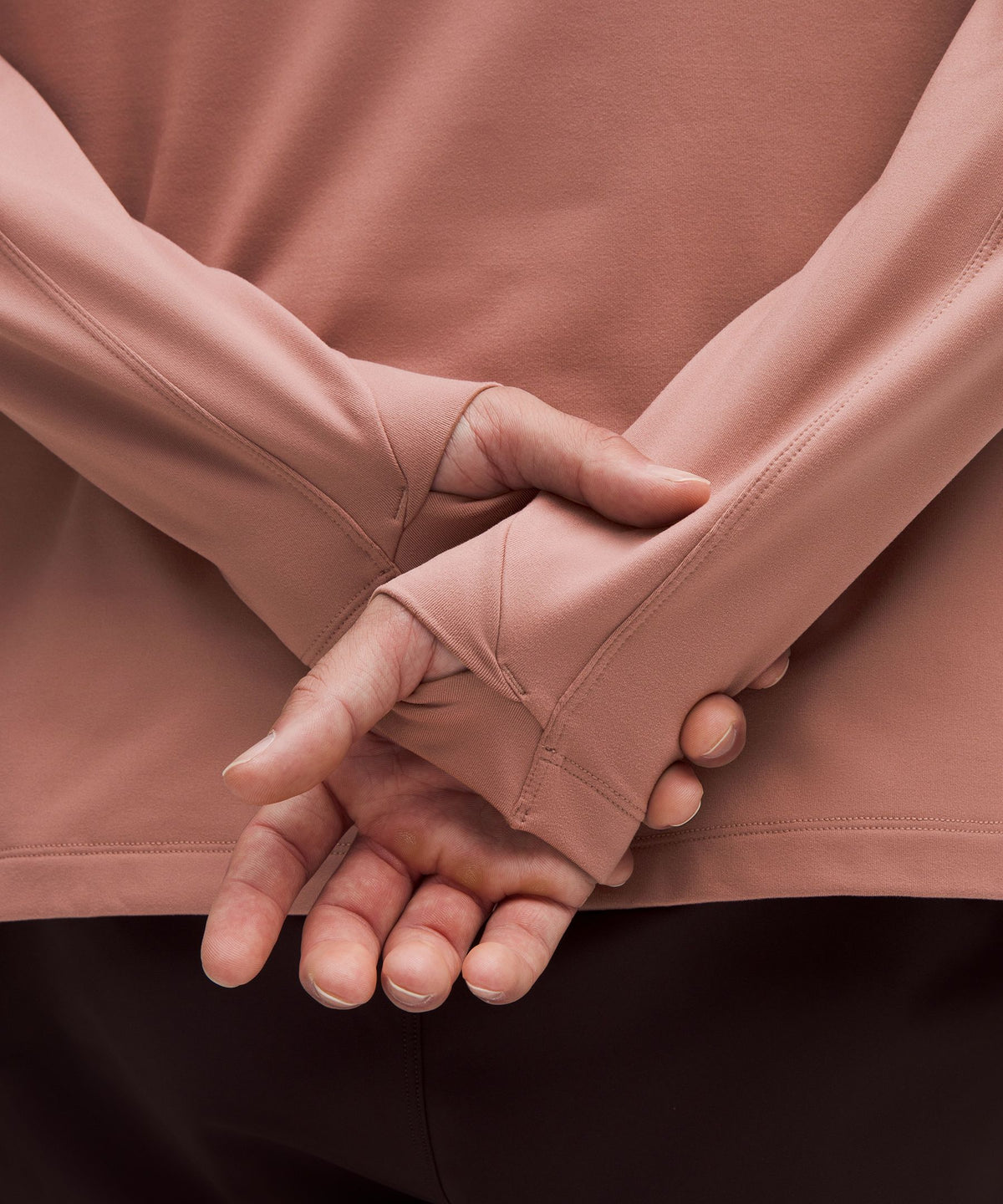 Rulu Fleece Half-Zip Long-Sleeve Shirt