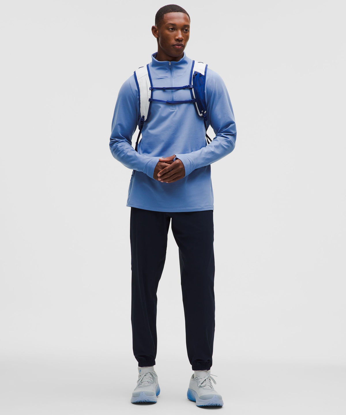 Rulu Fleece Half-Zip Long-Sleeve Shirt