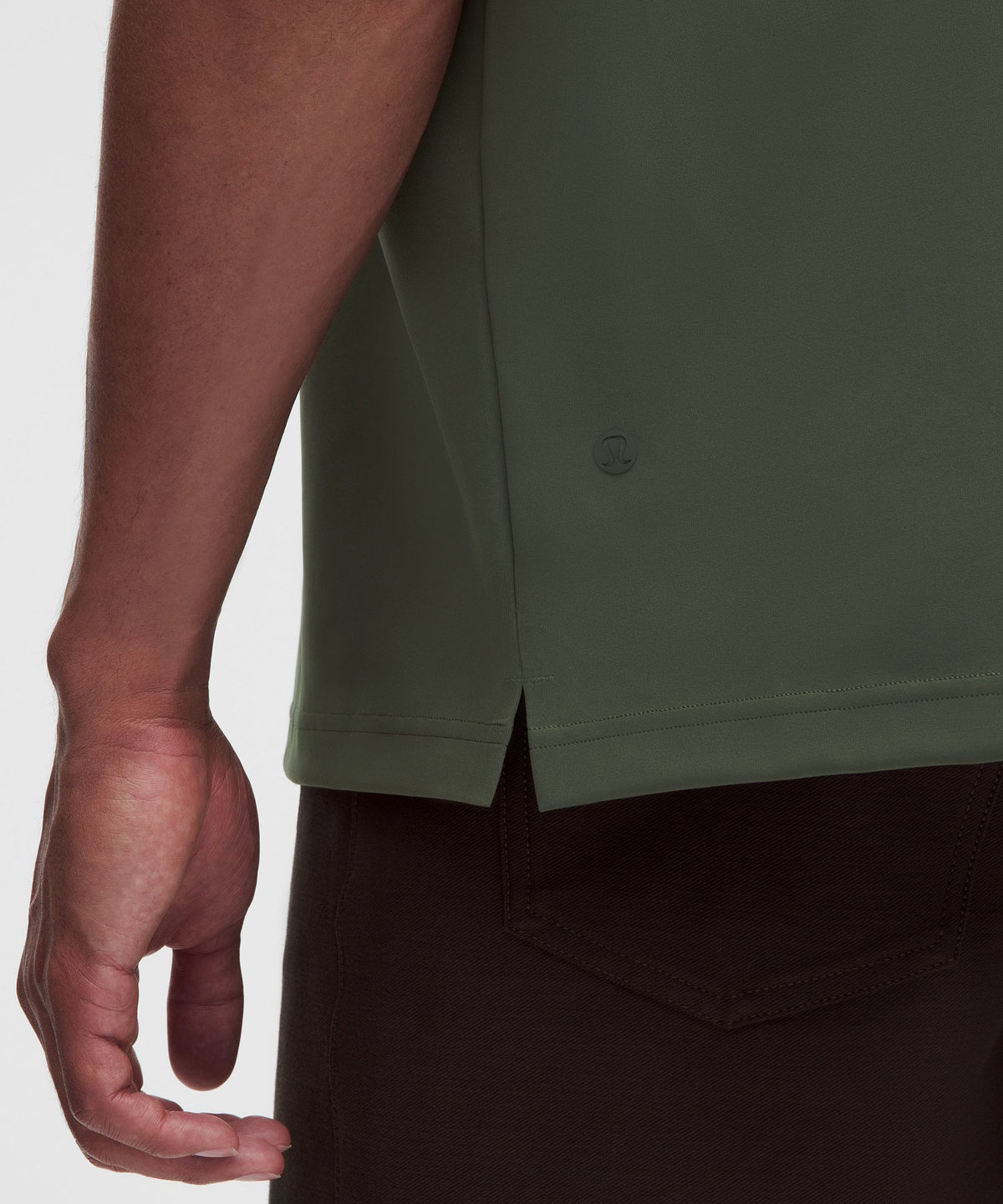 Daydrift Oversized Zip-Neck Polo Shirt