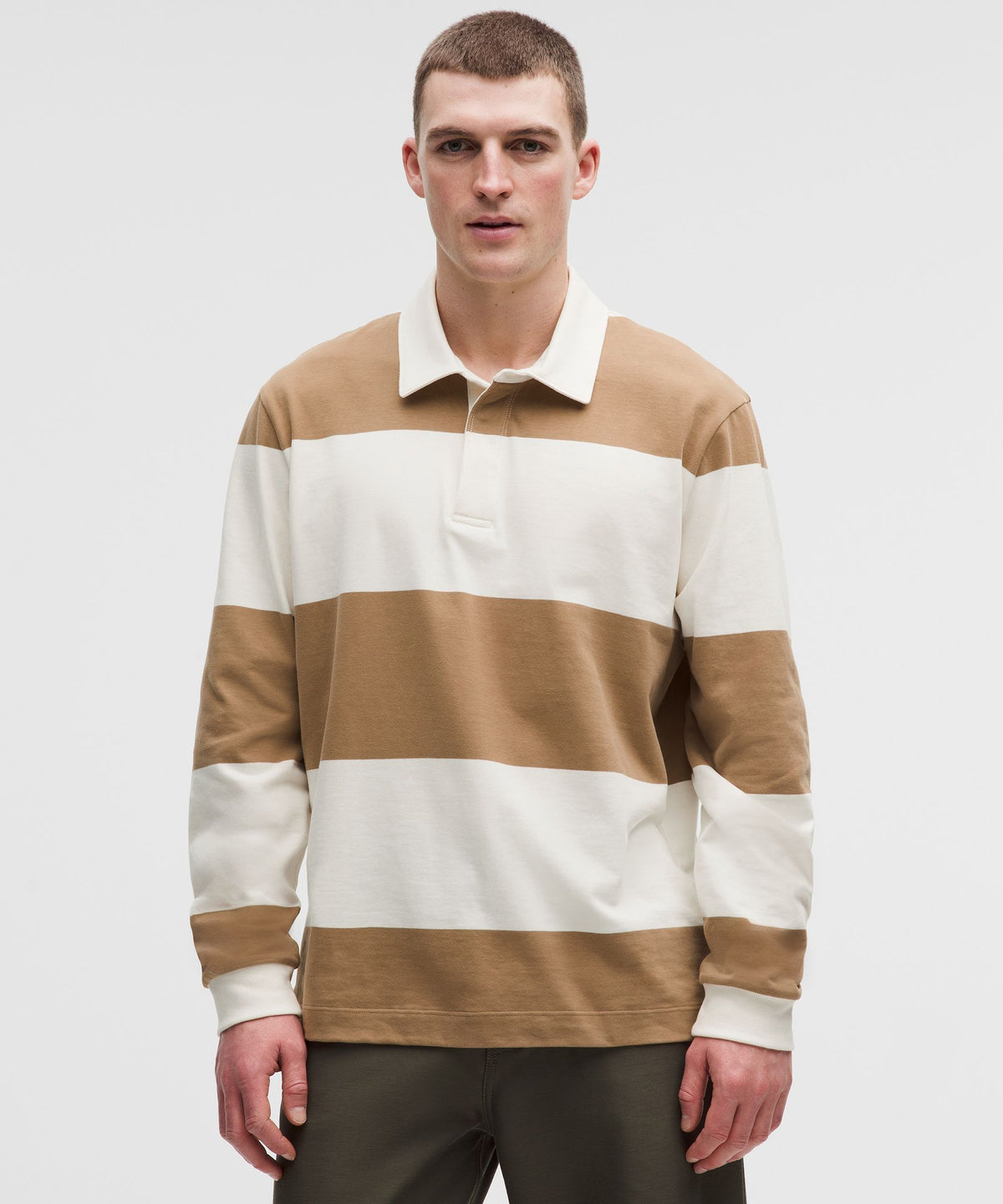 Long-Sleeve Cotton Rugby Shirt