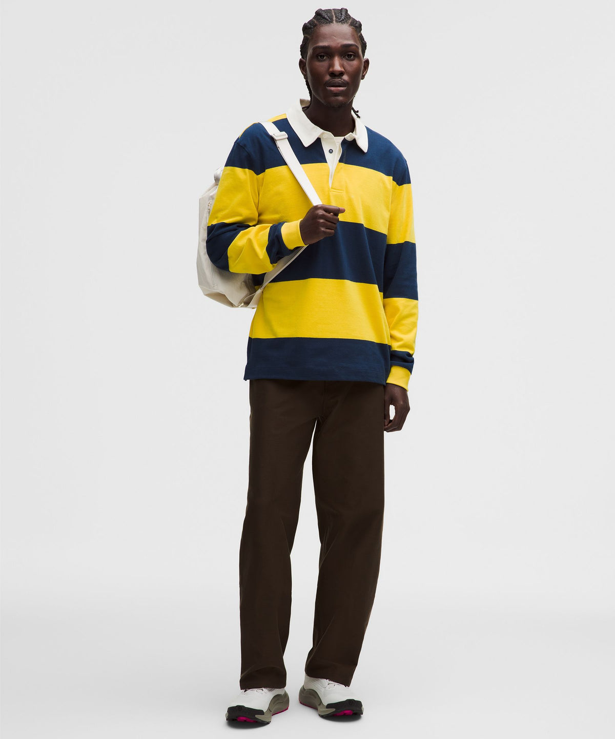 Long-Sleeve Cotton Rugby Shirt