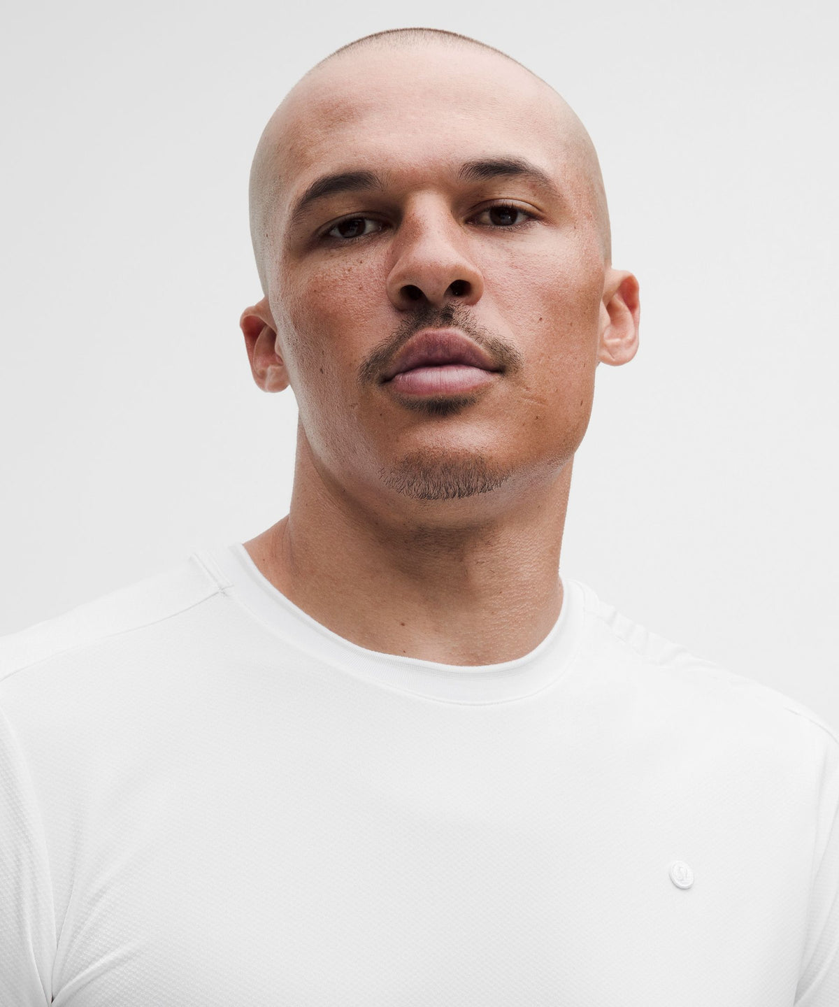 UV-Protective Mesh Panelled Tennis Shirt