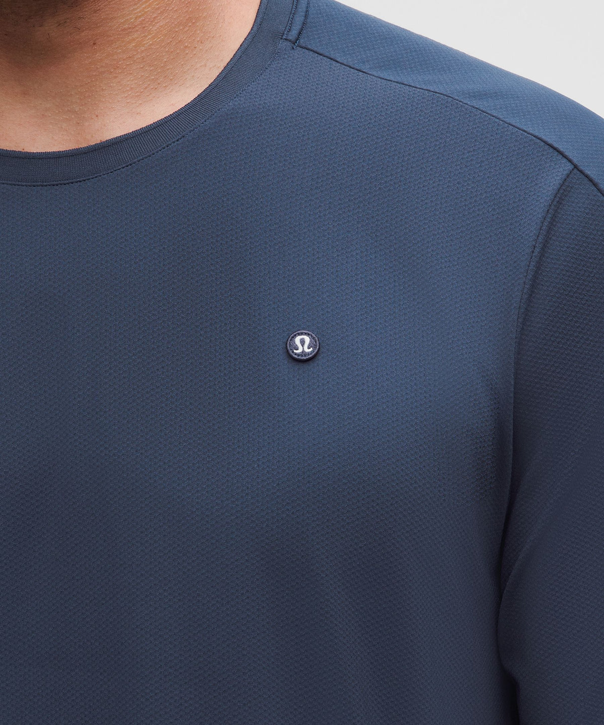 UV-Protective Mesh Panelled Tennis Shirt