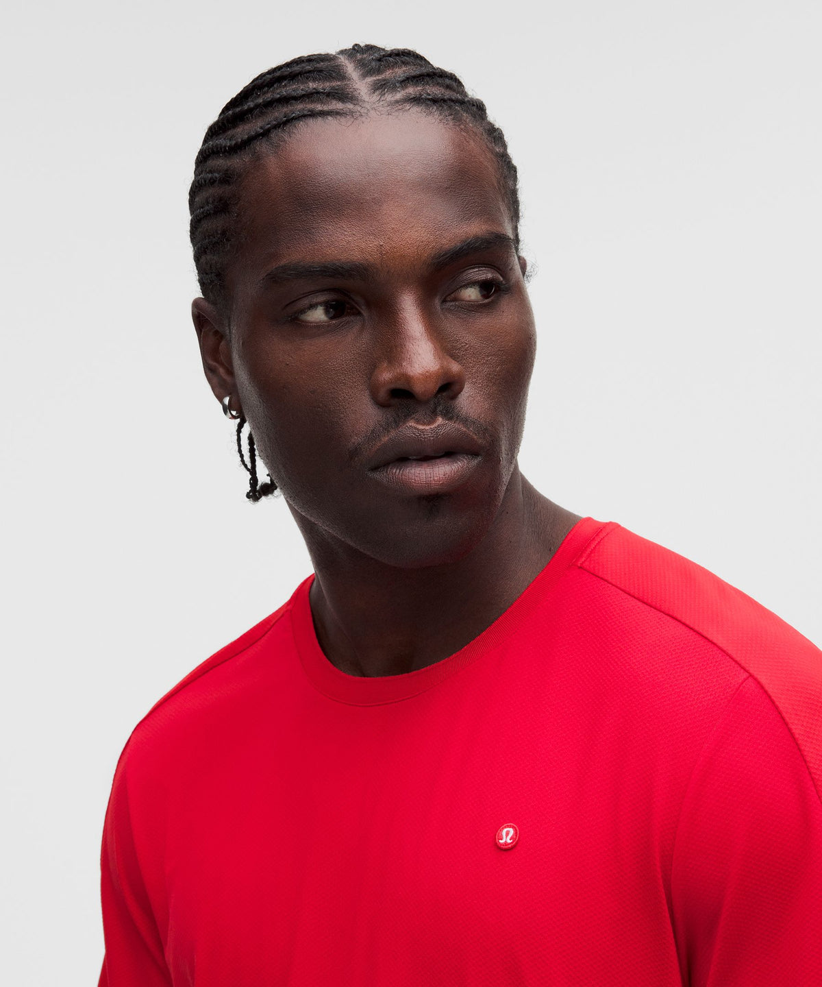 UV-Protective Mesh Panelled Tennis Shirt