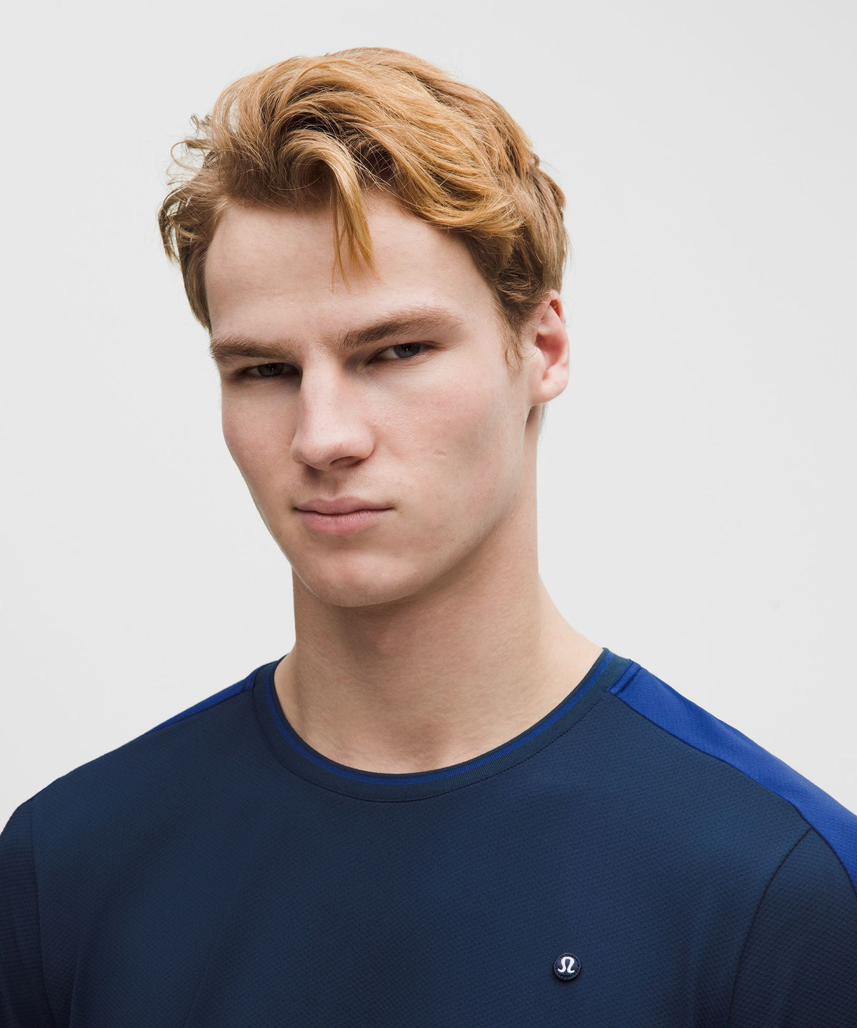 UV-Protective Mesh Panelled Tennis Shirt