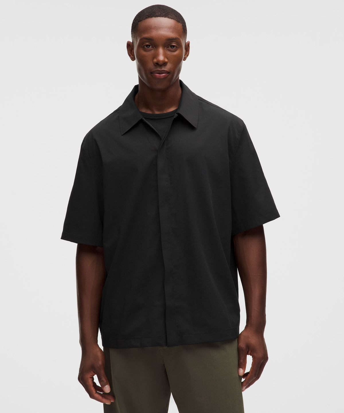 Unshaken Short-Sleeve Collared Shirt