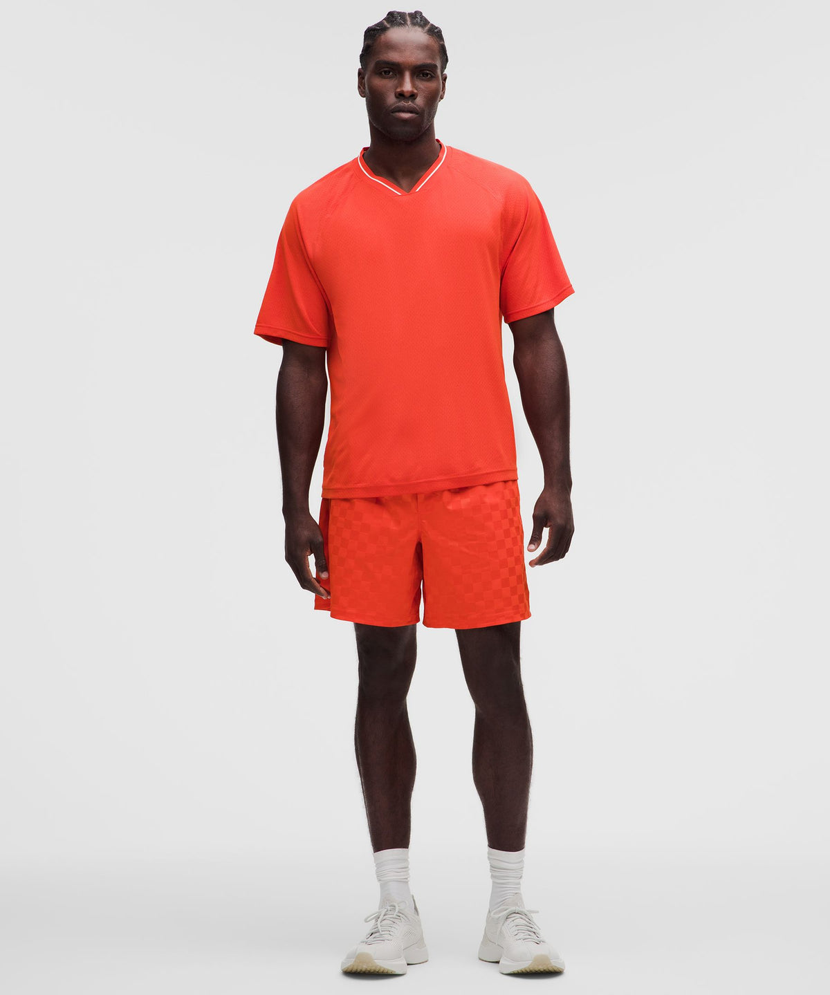 Relaxed-Fit Collared Jersey Short-Sleeve Shirt