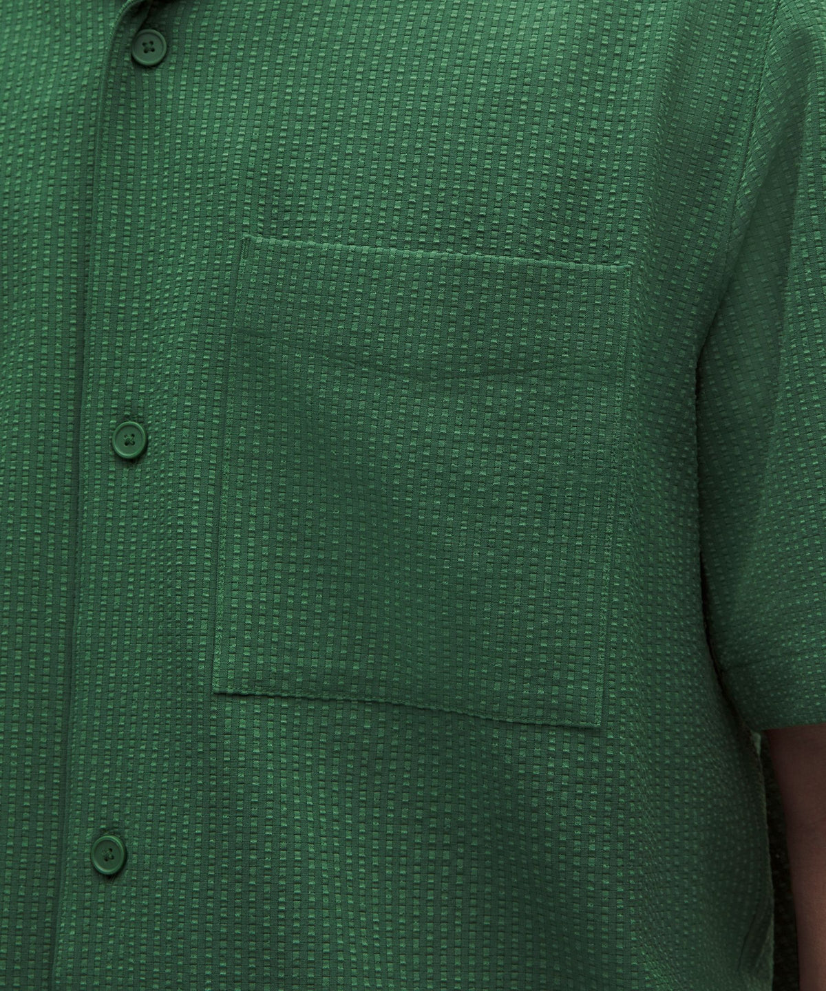 Airing Easy Camp-Collar ShirtTextured