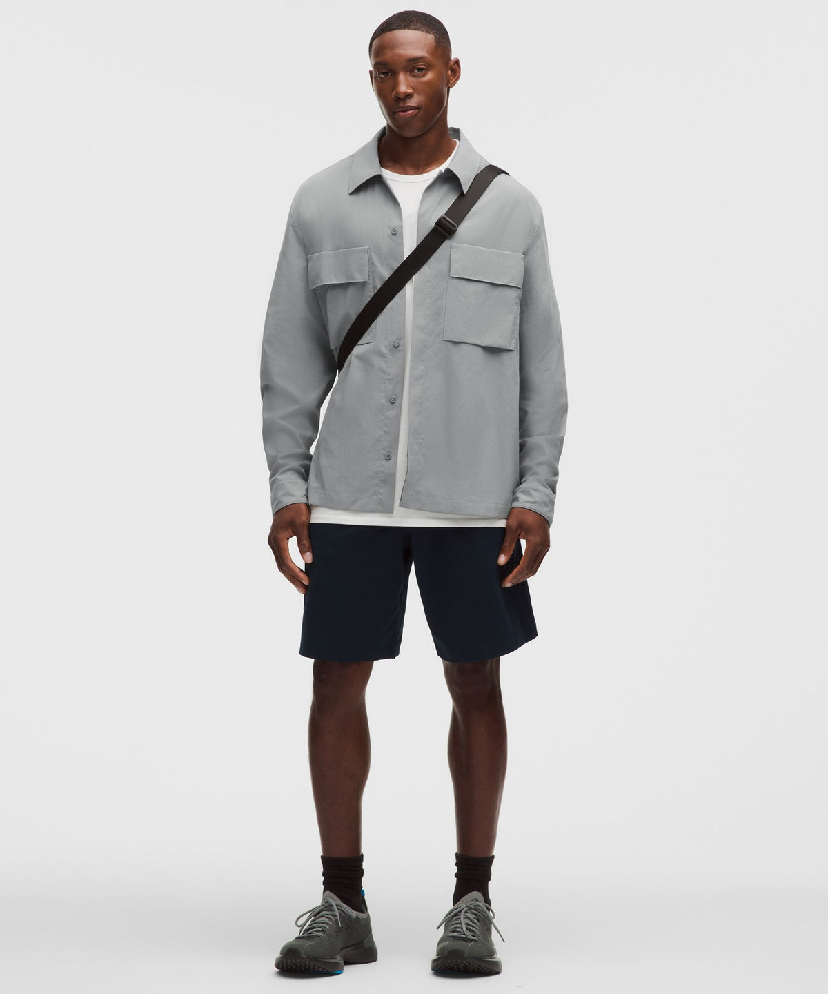 Unshaken Long-Sleeve Collared Shirt