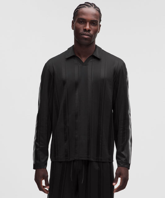 Knit Stripe Rugby Shirt