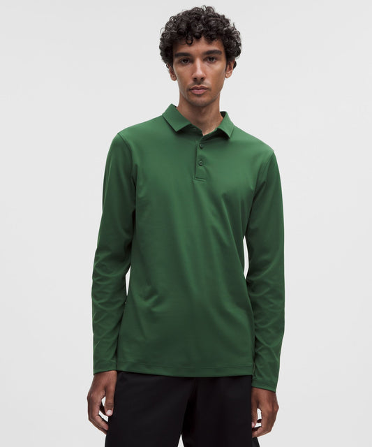 ShowZero Long-Sleeve Polo Shirt