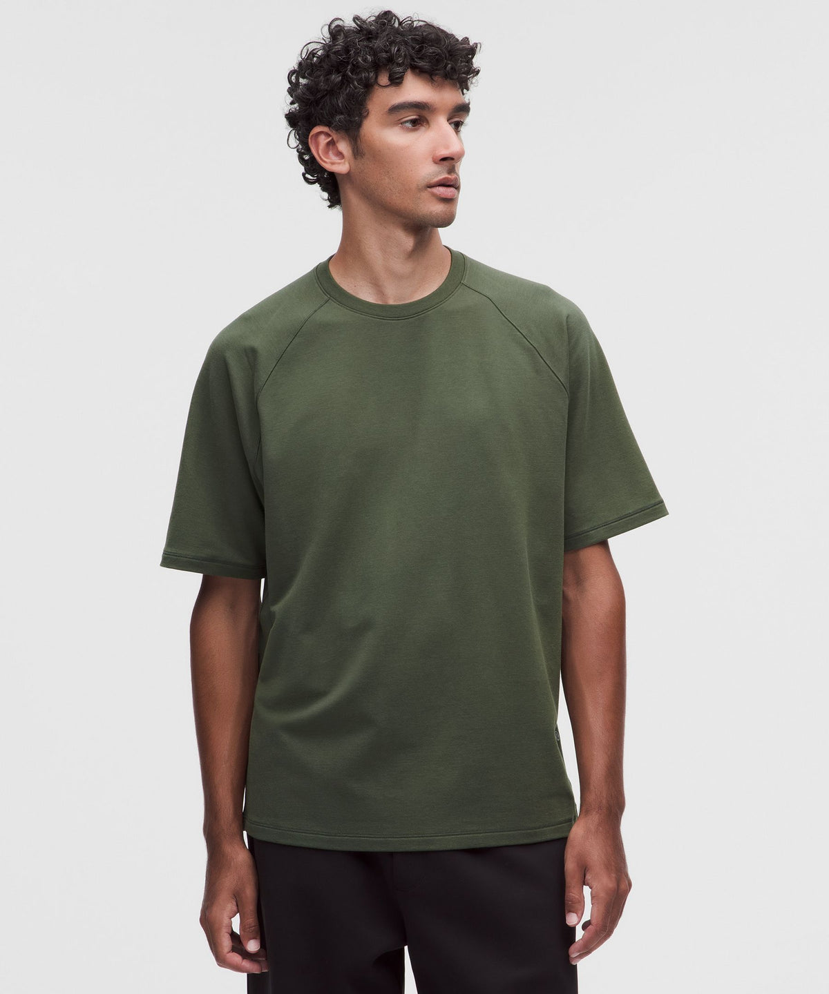 Buttery Loopback Short-Sleeve Shirt
