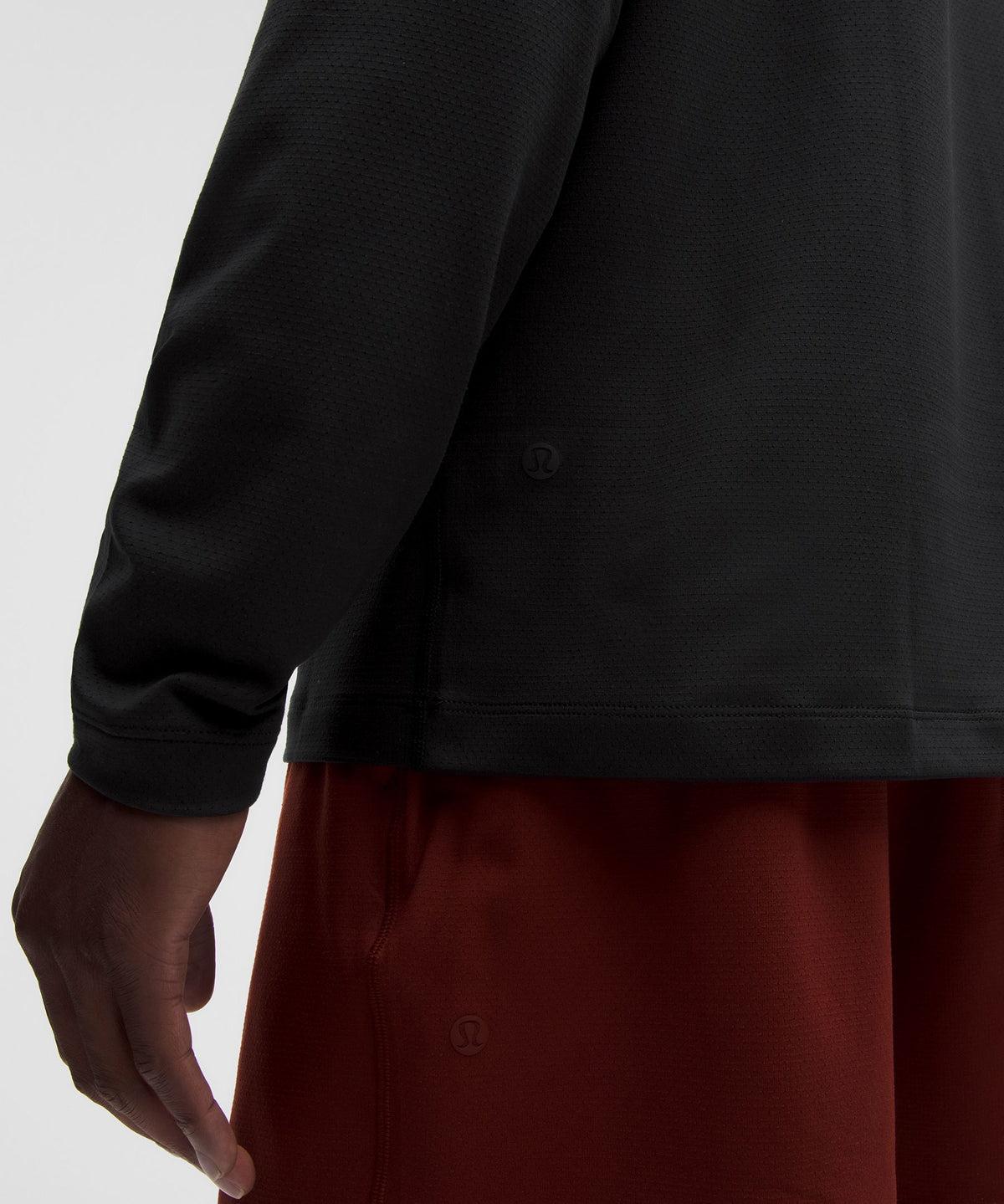 Mesh Soft Jersey Half Zip