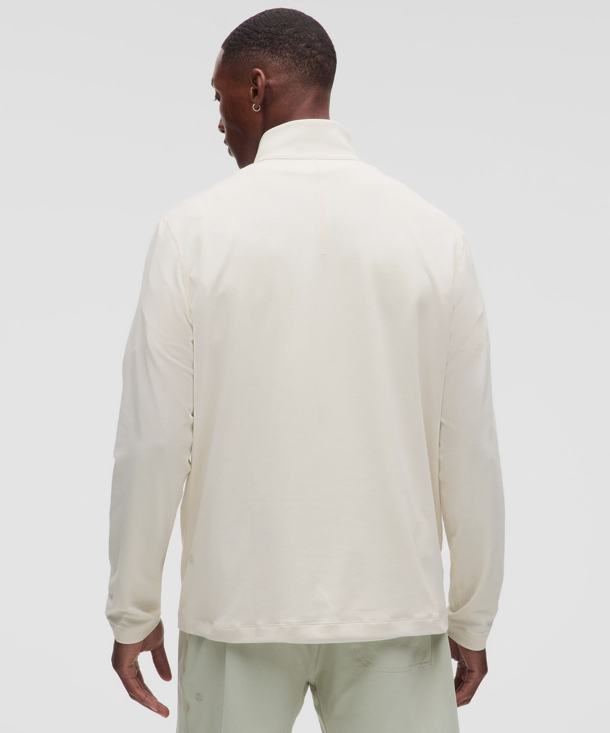 Mesh Soft Jersey Half Zip