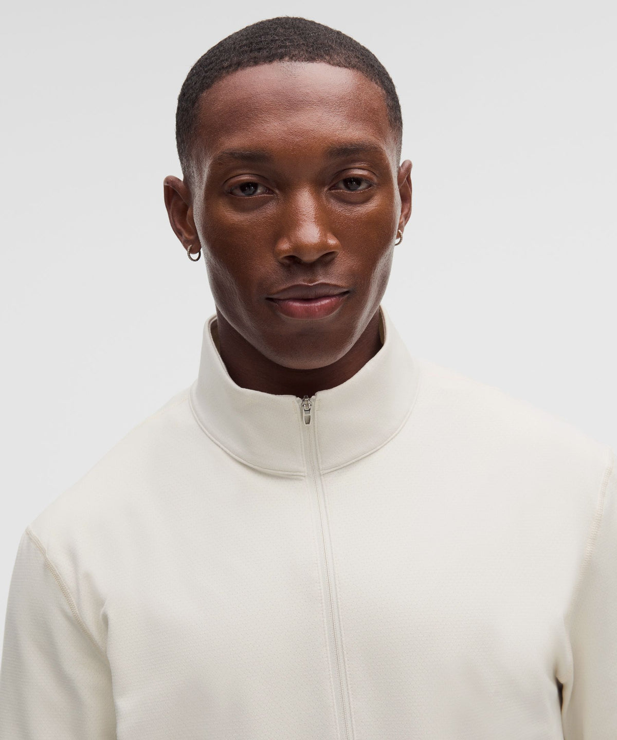 Mesh Soft Jersey Half Zip