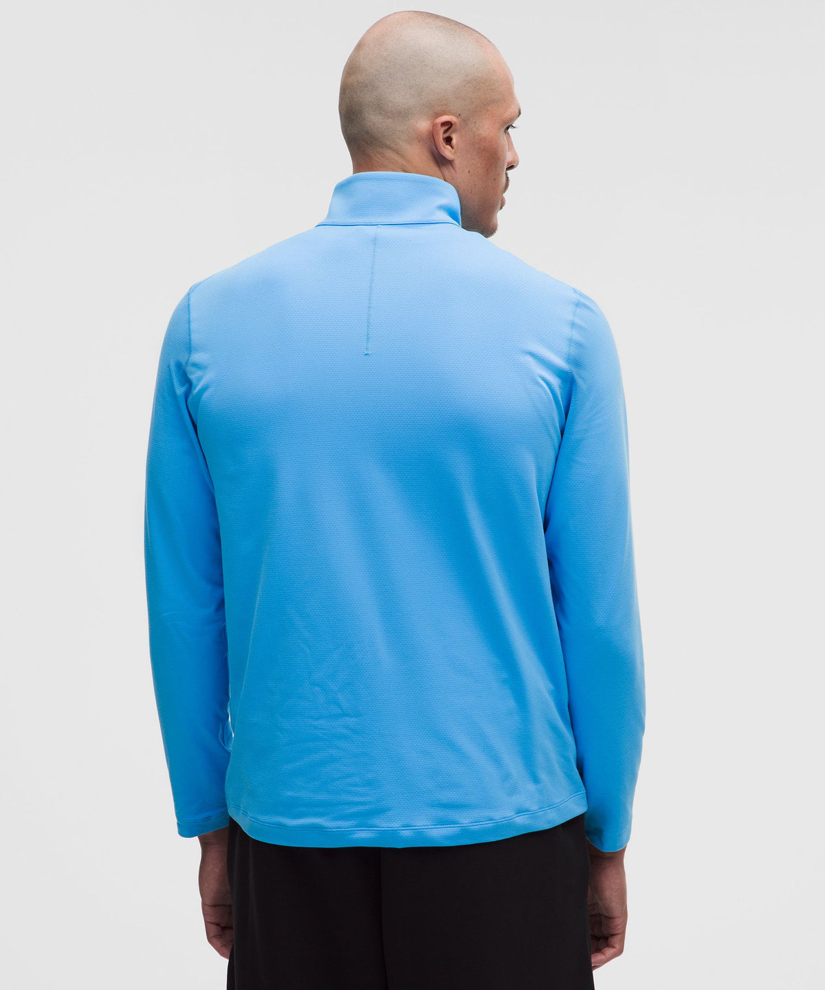 Mesh Soft Jersey Half Zip
