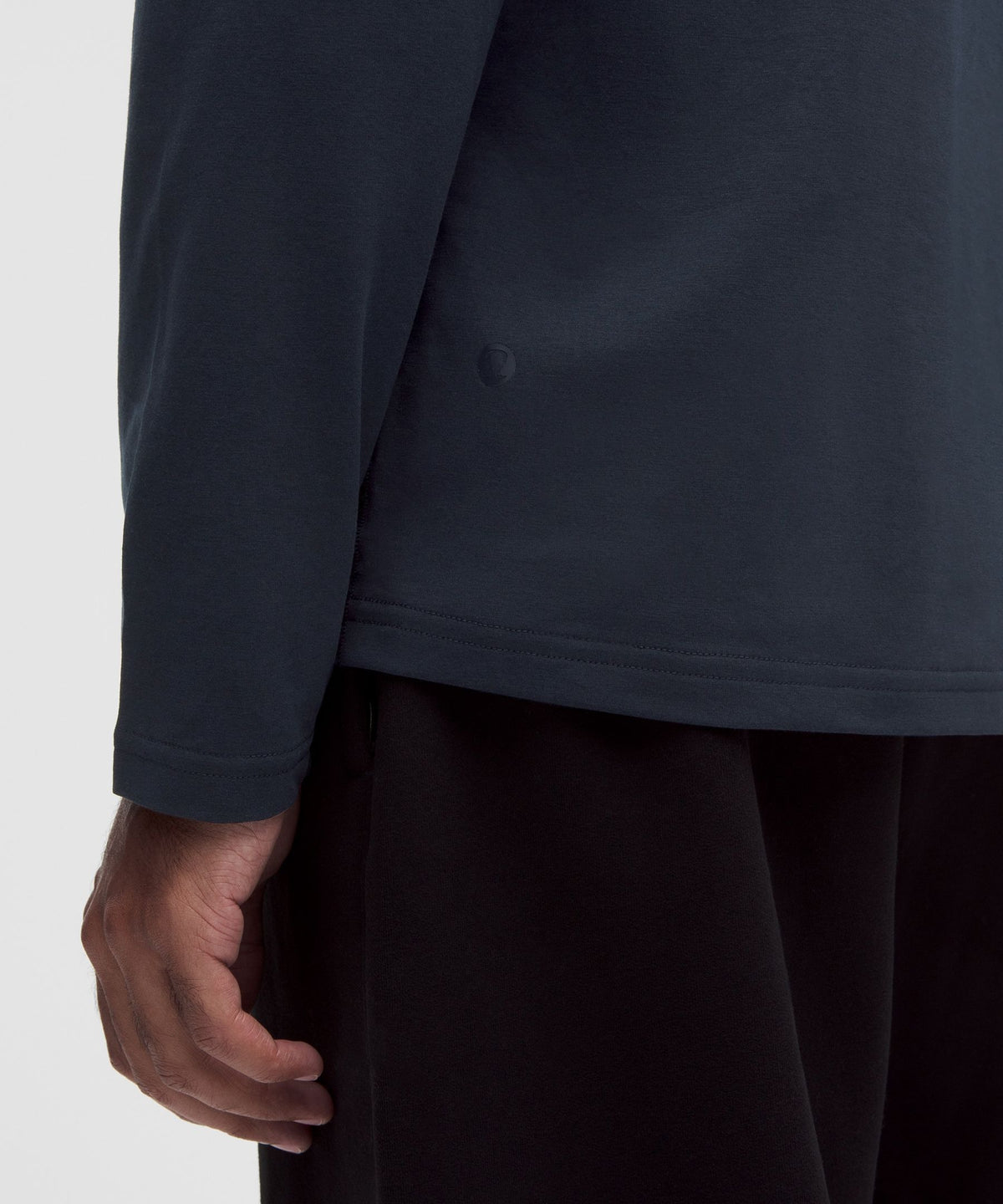 Everyday Cotton-Blend Classic Long-Sleeve T-Shirt
