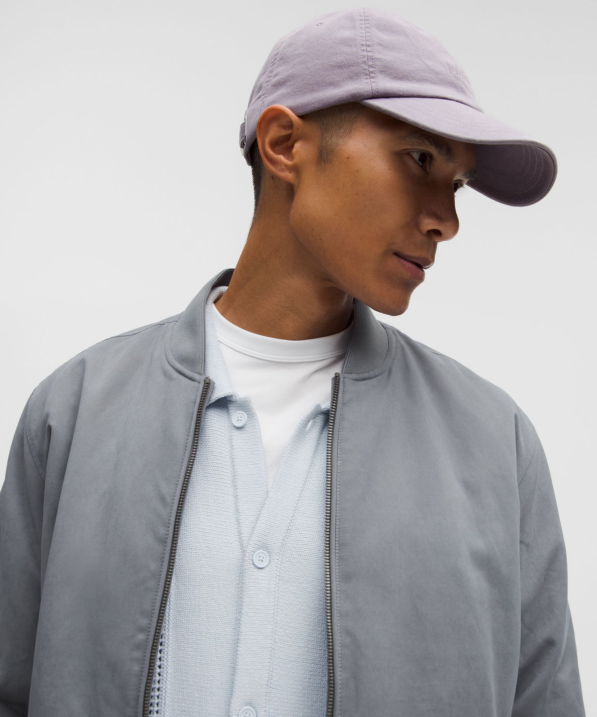 Insulated Cotton-Blend Bomber Jacket