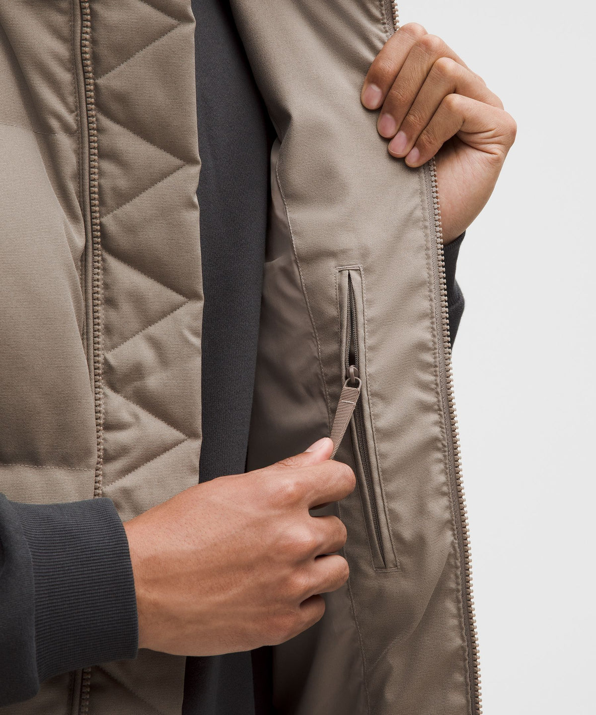 Always Down Puffer VestTech Canvas